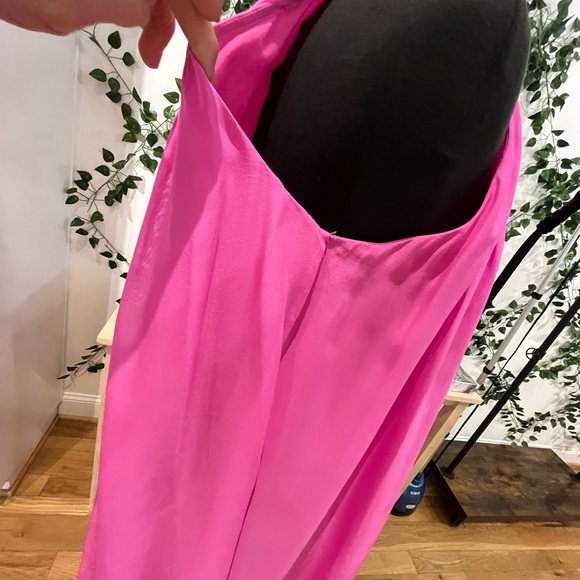 RAOUL Pink Silk Sleeveless Dress, GUC, Size 14 💓 - Picture 6 of 14